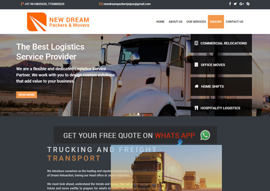 New Dreams packers and Movers